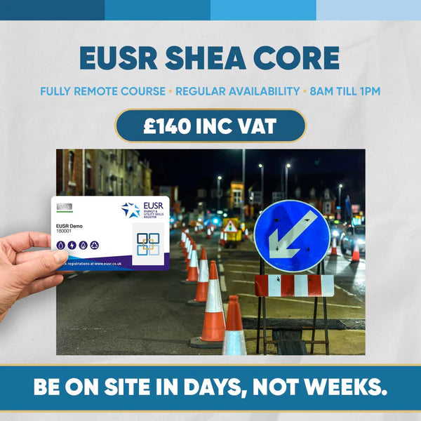 EUSR SHEA Core Course | 100% Online | £140 inc. VAT