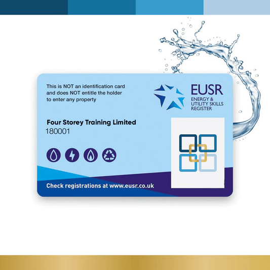 EUSR National Water Hygiene - 'Blue Card' - Four Storey Training Limited