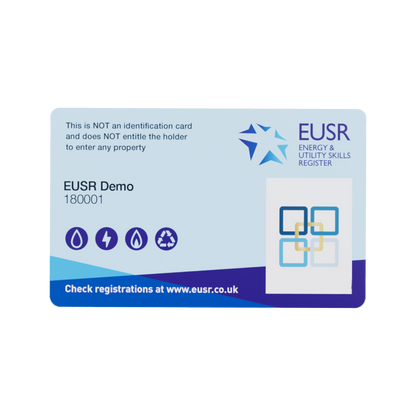 EUSR National Water Hygiene - 'Blue Card'